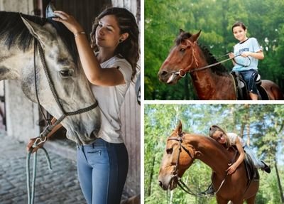 Side Horse Riding